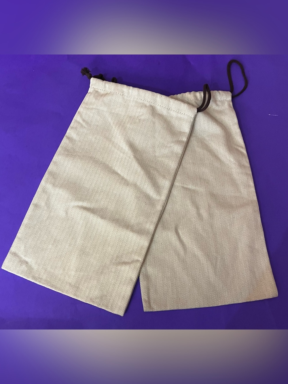 Lot of Two (2) Hermes Dust Bags - Picture 3 of 7